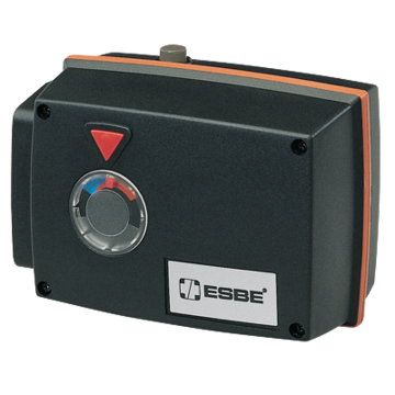 ESBE 90 proportionele servomotor gemonteerd op een mengklep