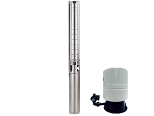 Grundfos SP 2A-18 dompelpomp set + waterdrukset 60 l + kabel 30 m (98163256)