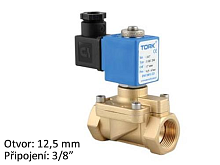 Elektromagnetische klep voor stookolie TORK T-Y 402 DN 10