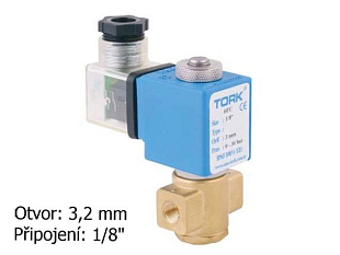 Elektromagnetische klep voor stookolie TORK T-YN 400.3,2 DN 6