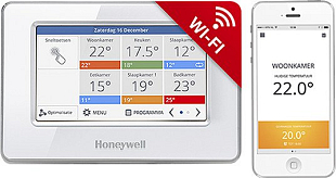 Evohome Touch Wi-Fi bedieningspaneel Honeywell ATC928G3026
