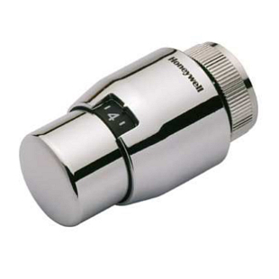 Honeywell T4221 thermostatische kop met M30 x 1,5 aansluiting - chroom/chroom