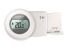 Draadloze enkelzone ruimtethermostaat ROUND Honeywell Y87RFC2074 set thermostaat, relais, gateway