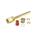 Messing dompelhuls 112 mm Danfoss 017-437066