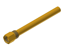 Messing dompelhuls 200 mm Danfoss 060L320666