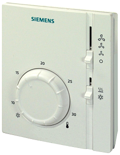 Ruimtethermostaat voor tweepijps fan-coil Siemens RAB 11 (RAB11)