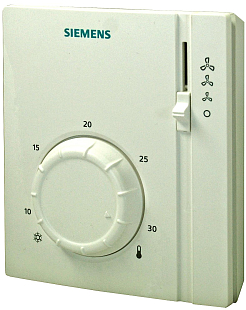 Ruimtethermostaat voor tweepijps fan-coil Siemens RAB 21 (RAB21)