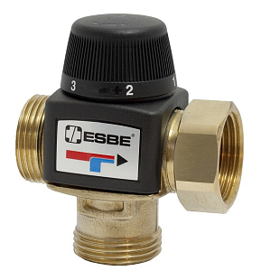 Thermostatische mengkraan ESBE VTA578 20-55°C G 1" met adapter RN 1" (31702400)