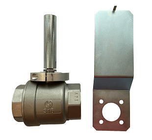 Kogelafsluiter met adapter Bola K82131DN32-SM