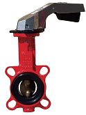 Tussenflens vlinderklep voor water Abo Valve 623B100