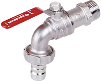 Uitlaatkogelkraan Giacomini R621 DN25 met hendel (R621X015)