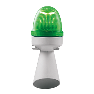 Gecombineerde licht- en geluidssignalering SIRENA - Groen