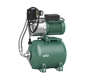 Zelfaanzuigende huishoudelijke waterpomp met membraantank Wilo HWJ 203 EM 50l (2549383)