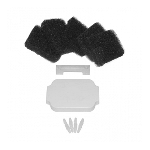 Set koolstoffilters voor Grundfos Sololift2 WC1, WC3, CWC3, C3 en D2 (97775370)