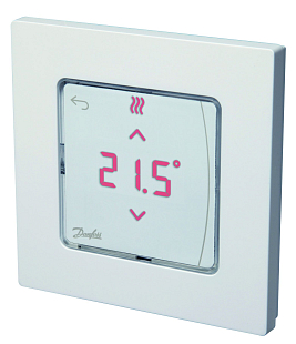Ruimtethermostaat Danfoss Display 24 V voor inbouwdoos (088U1050)