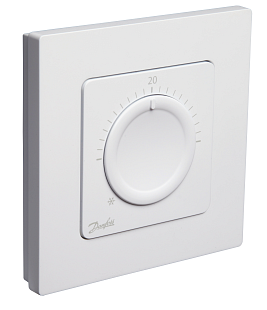 Ruimtethermostaat Danfoss Dial 230 V voor inbouwdoos (088U1000)