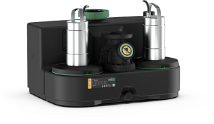 Apparaat voor het verpompen van afvalwater Wilo DrainLift SANI-L.16M/4C (1~230V) voor agressieve media (2549926)