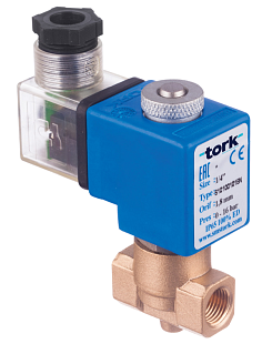 Elektromagnetische waterklep TORK T-GH101.1 DN 8, 24 VAC