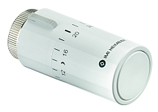 Thermostatische kop IMI Heimeier HALO met aansluiting M30x1,5 - wit (7500-00.500)