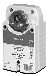 Honeywell Smart klepstandaandrijving met terugstelveer S0524-2POS, 5Nm, 24 VAC