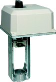 Aandrijving voor regelklep Honeywell ML6421A3005, 1800N, 24VAC, handbediening