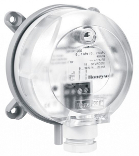 Honeywell DPTE1000 differentiële druksensor 0...2500 Pa