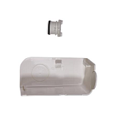 Afdekking voor afvoerleiding voor Grundfos Sololift2 WC1 en WC3 (97775304)