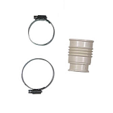 Aansluitset rubber voor Grundfos Sololift2 D2 en WC1 (97775363)