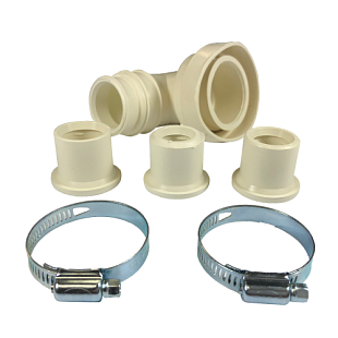 Set rubberen onderdelen voor Grundfos Sololift2 C3, WC1, WC3 en CWC3 (97775366)