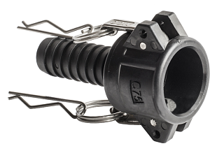 Kamlok koppeling met stekker DN32