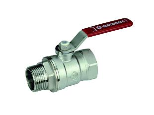 Verchroomde kogelafsluiter Giacomini R254DL DN 32 (R254LX006)