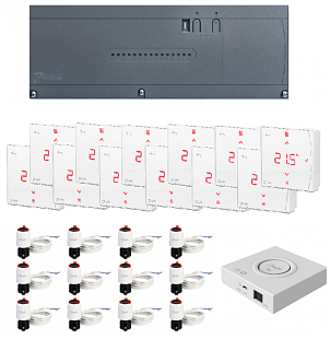 Danfoss Icon L-12 set (draadloos met infraroodsensor)