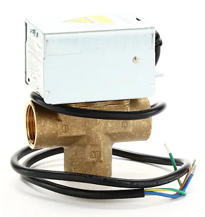 Driewegverdeelklep met elektrische aandrijving Honeywell V4044C1312U