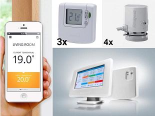 Honeywell Evohome - WiFi-set PTS-4-DTS