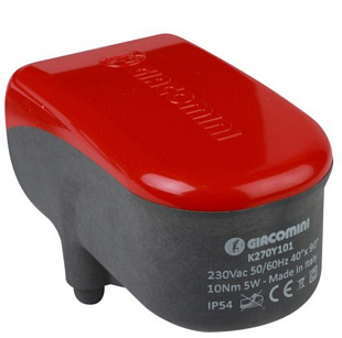 Servomotor voor zoneafsluiters Giacomini K270, 230VAC