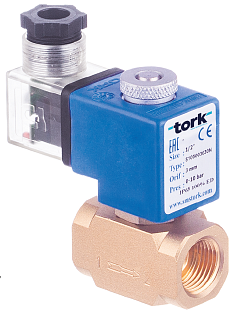 Elektromagnetische waterklep TORK T-GT103.5 DN 15, 230 VAC