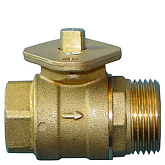 Tweedelige kogelklep Siemens I/VBZ2 DN50