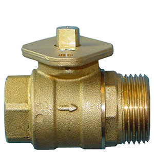 Tweedelige kogelklep Siemens I/VBZ11/2 DN40