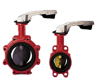 Tussenflens vlinderklep voor water Abo Valve 923B300