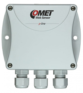 Tweekanaals A/D-omzetter Comet P2520 van 4-20mA naar Ethernet