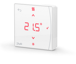 Draadloze ruimtethermostaat Danfoss Icon2 met infrarood vloersensor (088U2122)