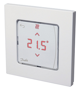 Bedrade ruimtethermostaat Danfoss Icon2 24V voor inbouwdoos (088U2125)