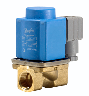 Elektromagnetische waterklep Danfoss EV220B DN 15, 16 Bar (032U153831)