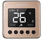 Digitale thermostaat Honeywell TF428CN-RSS_U koper, voor fancoil