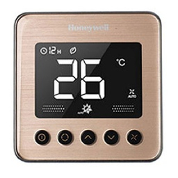 Digitale thermostaat Honeywell TF428GN-RSS_U goud, voor fancoil