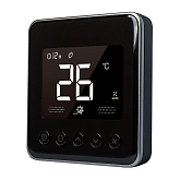 Digitale thermostaat Honeywell TF428DN-RSBS_U zwart, voor fancoil