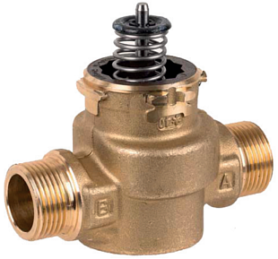 Losse behuizing van Honeywell VC-klep VCZAP1000/U, tweerichtings, binnendraad 1"