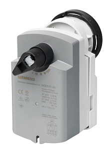 Siemens klepaandrijving GQD161.9A, 24 V