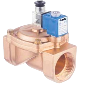 Elektromagnetische waterklep TORK T-GP106 DN 32, 12 VDC