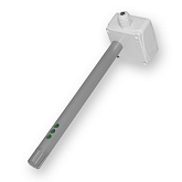 Temperatuur-, vochtigheids- en CO2-sensoren Regmet PCHM12-2K-180 voor HVAC, Modbus RTU-communicatie